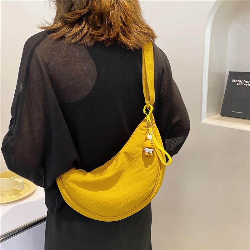Women's Fashionable Lightweight And Versatile Casual Shoulder Canvas Bag