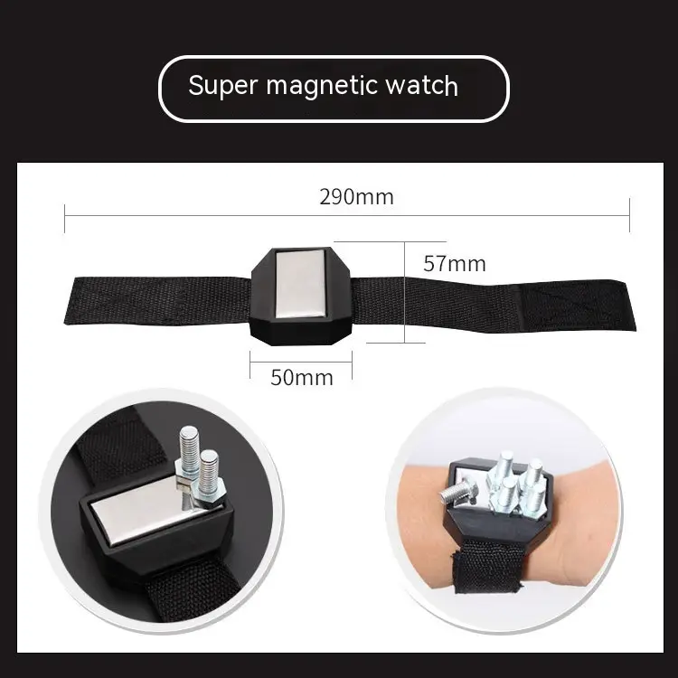 Plus Magnetic Minus Porcelain Magnetic Force Watch Band Magnetic Wrist Strap Magnetic Auxiliary Tool