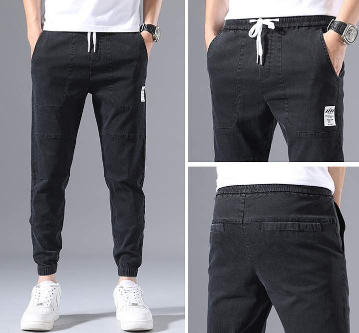 Title 6, Ademende Harembroek voor Heren Corset Sweatpant...