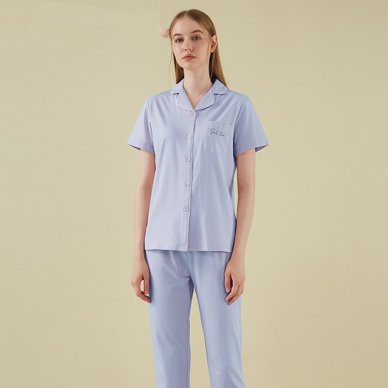 Title 9, Pure Cotton Womens Suit Pajamas