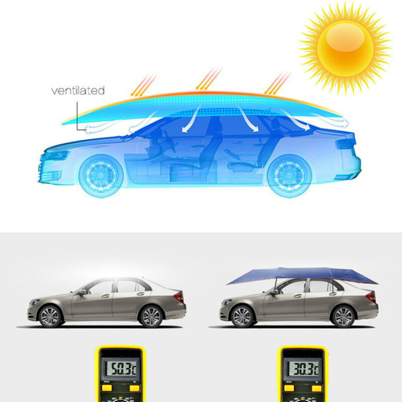 Title 1, Para-sol inteligente para carro com controle re...