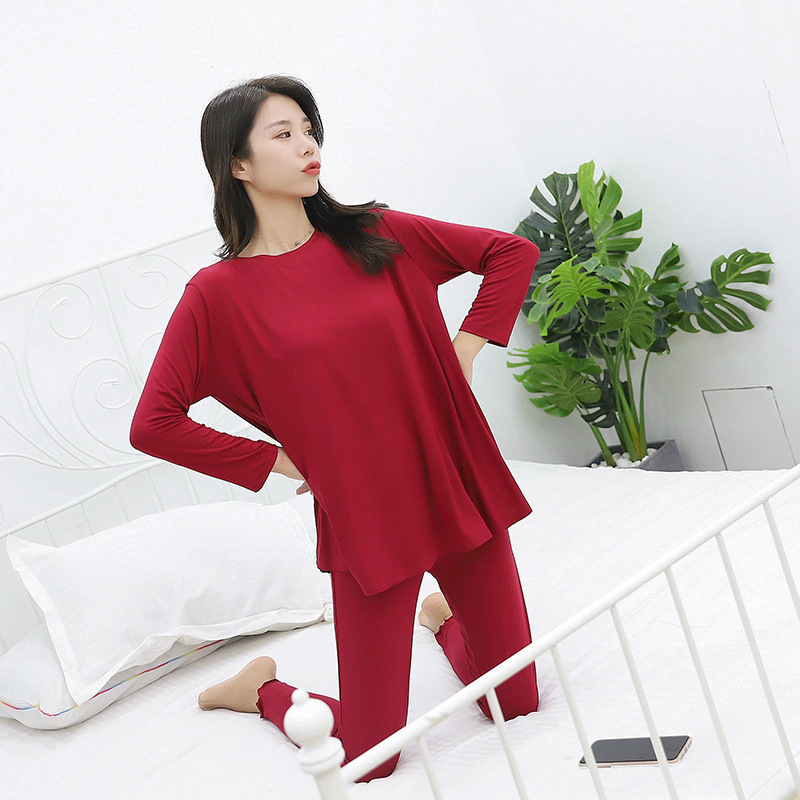 Title 12, Spring and Autumn Loose Pants Long Sleeve Suit