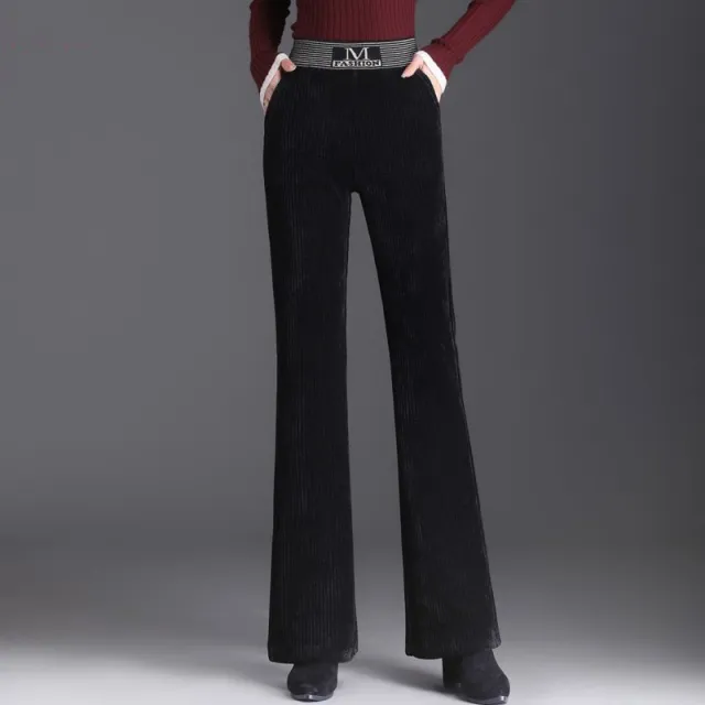 Fashion Women Wear High Waist Wide Leg Pants Black - Shop at LoveMi
