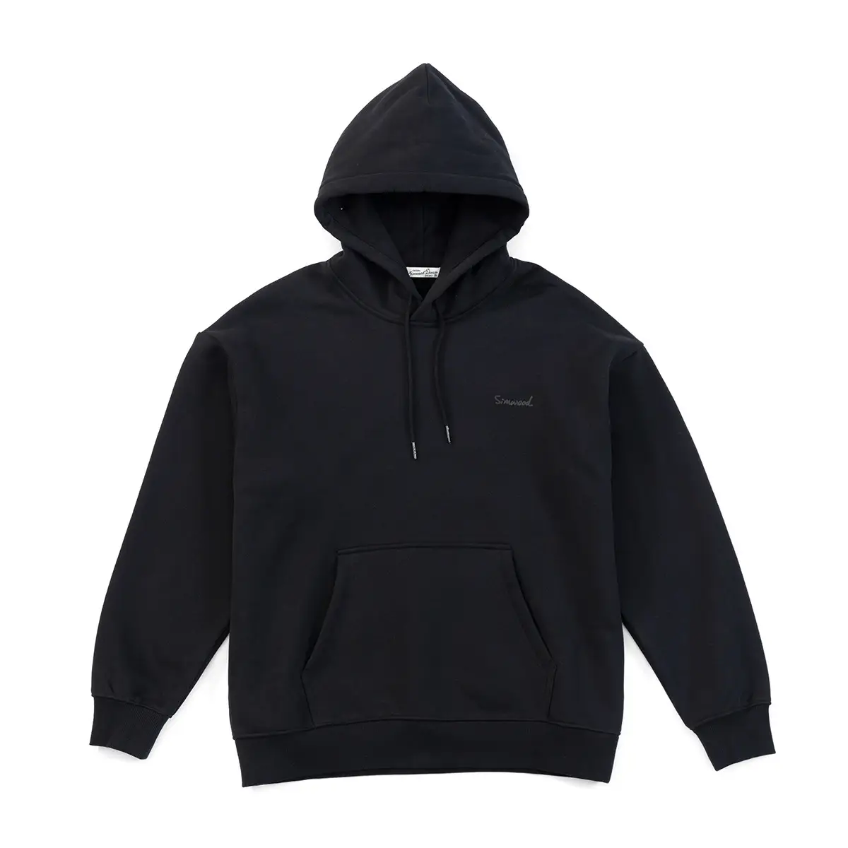 Ht  Simple Wood Men's Loose Fit Lining Fleece Printing