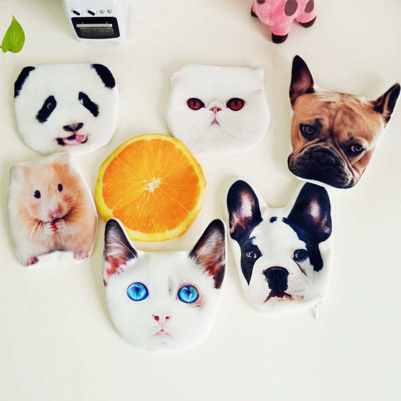 Pet Coin Purse, Cute Cat, Dog, Rabbit, And Fruit Key Case — foto 4