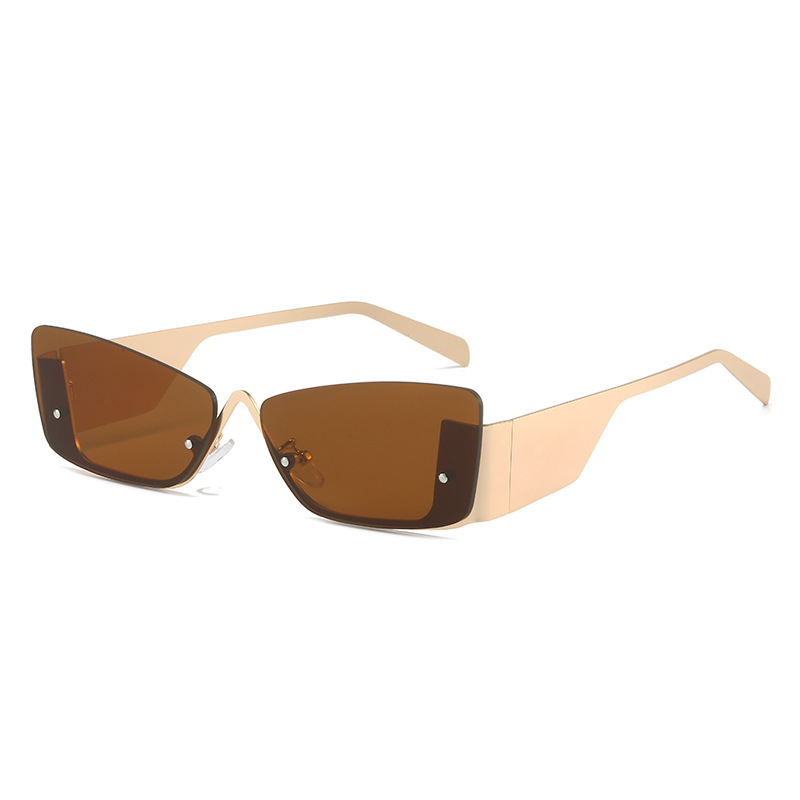 Title 5, European And American Frameless Fashion Sunglasses