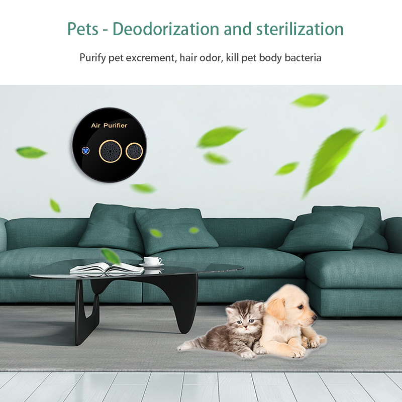 Portable Solar Electric Air Purifier For Sterilization Disinfection  Deodorization  And Formaldehyde Removal — foto 2