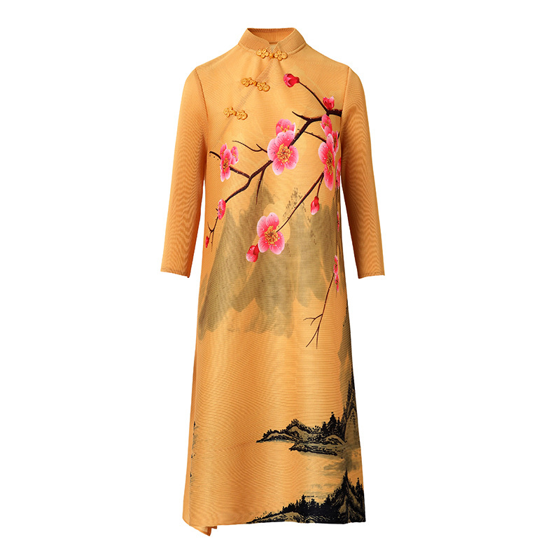 Printed Midi Dress, picture 4 of 5