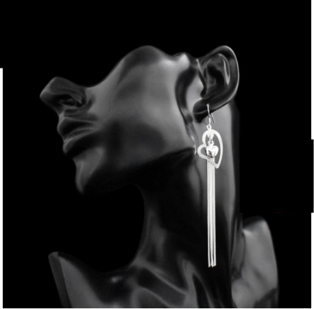 Fashion Korean Retro Long Tassel Earrings