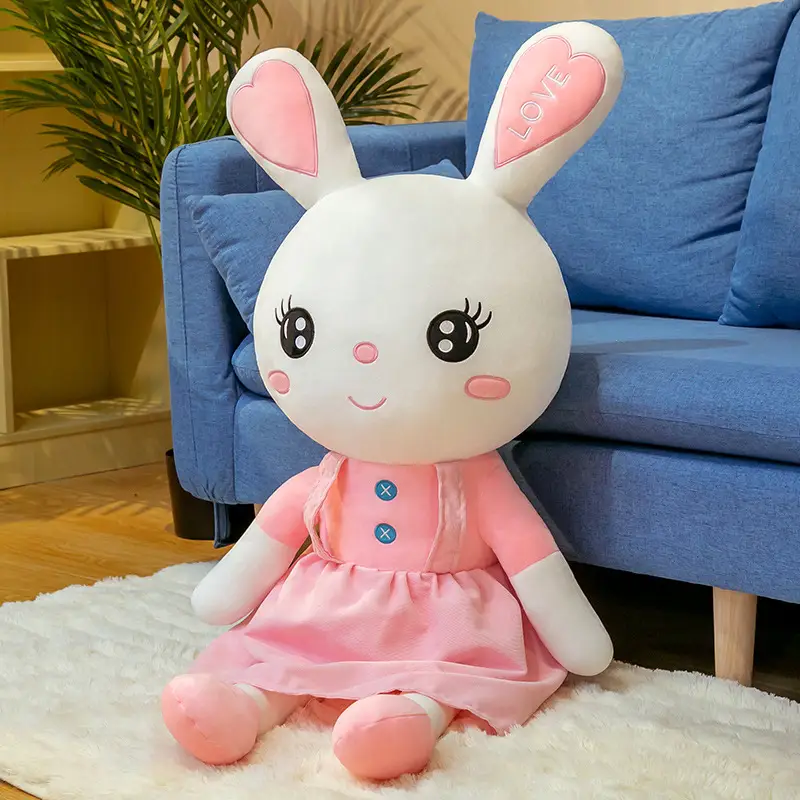 Creative Love Wearing Skirt Rabbit Plush Toy