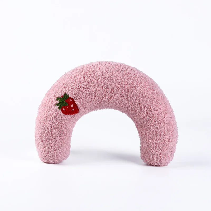U-shaped Cat Toy Pillow To Protect Cervical Vertebra Pet Sleeping Pillow Soft Sounding Deep Sleep – image 6