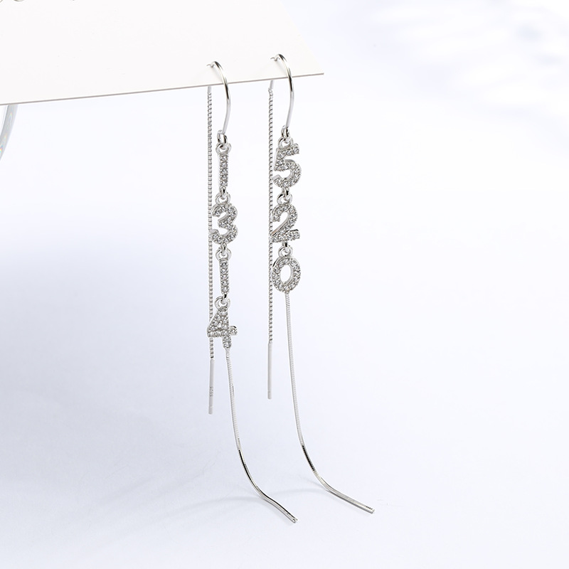 S925 Sterling Silver Ear Wire Earrings Women