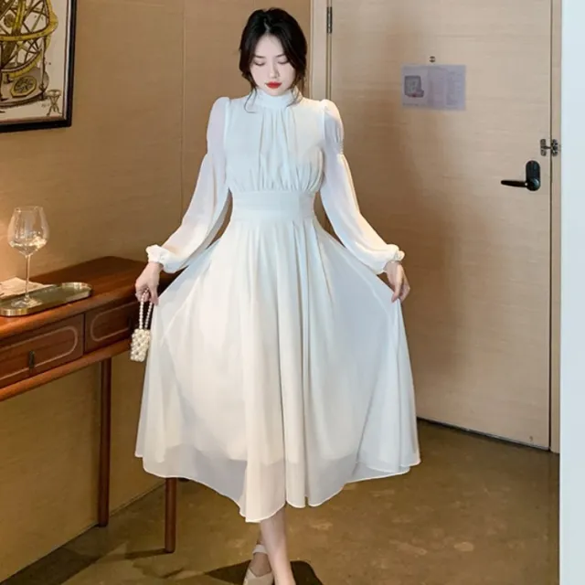 Tea Break French Court Style Dress Girl White - Shop at LoveMi