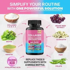 Collagen Capsule - 90 Tablets - View 1