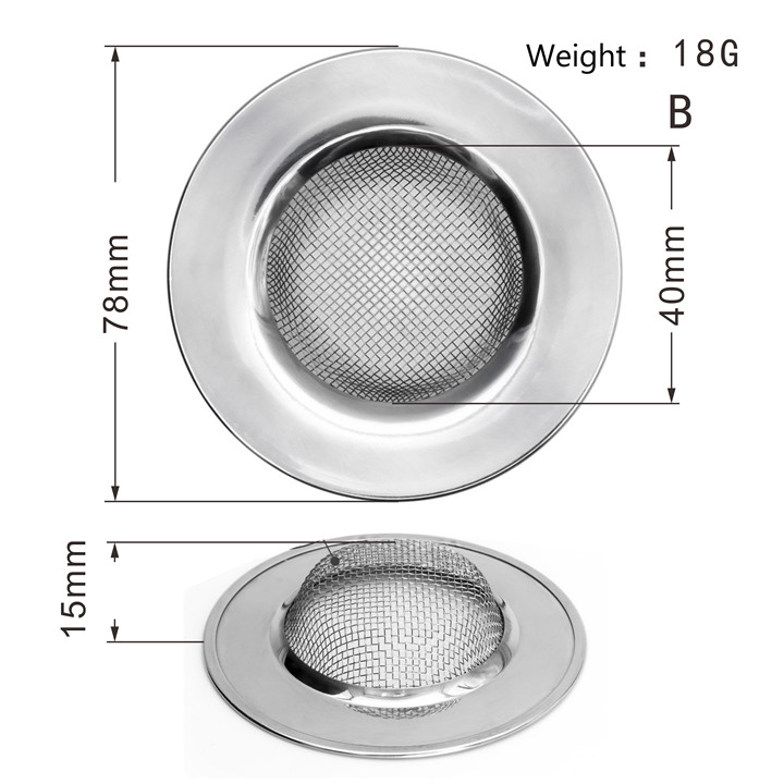 Title 1, Food slag screen household floor drain