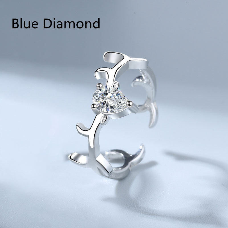 خاتم زوجي من فضة استرليني من Yilu Has You