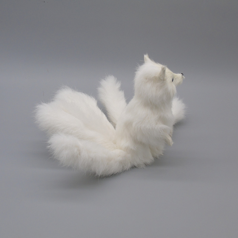 Hair Animal Simulation Fox Home Window Display Props Photography Nine-tailed Fox Offerings