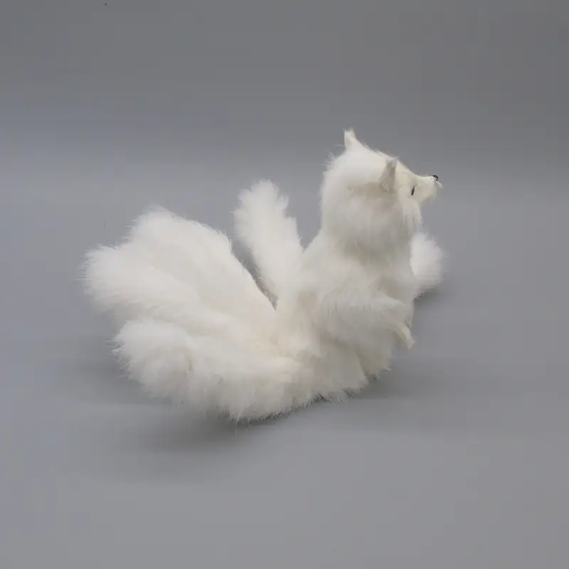 Hair Animal Simulation Fox Home Window Display Props Photography Nine-tailed Fox Offerings
