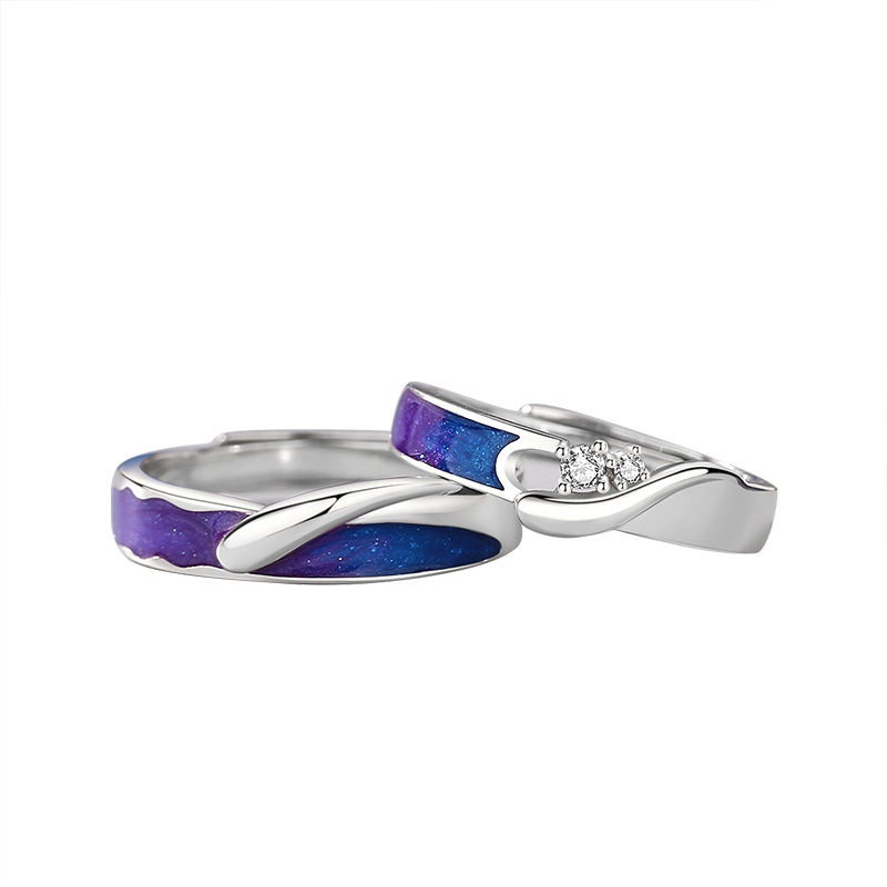 Men's And Women's Illusion Drip Ring