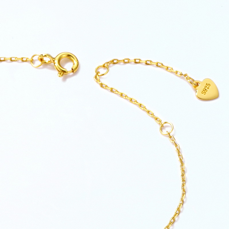 Blue Crystal Shoes S925 Silver Bracelet