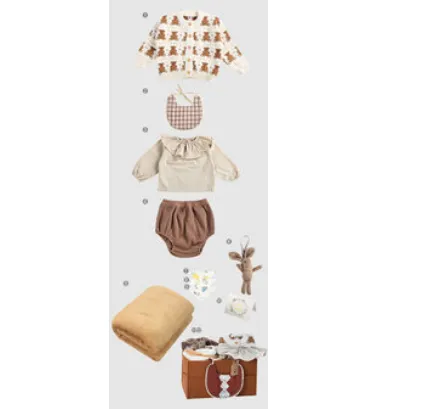Poached Egg Cartoon Romper Suit Full Moon High end Gift Bronze - Shop at LoveMi