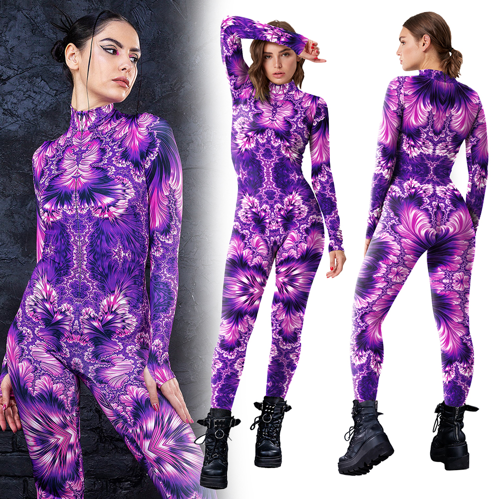 Women's Digital Printing One-piece Suit - Image 6