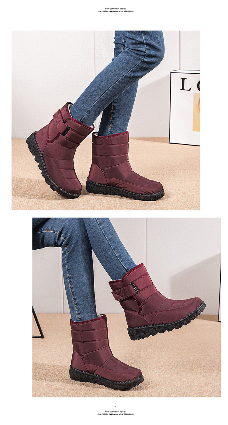 Title 12, Bottines de neige dhiver chaudes pour femmes, ...