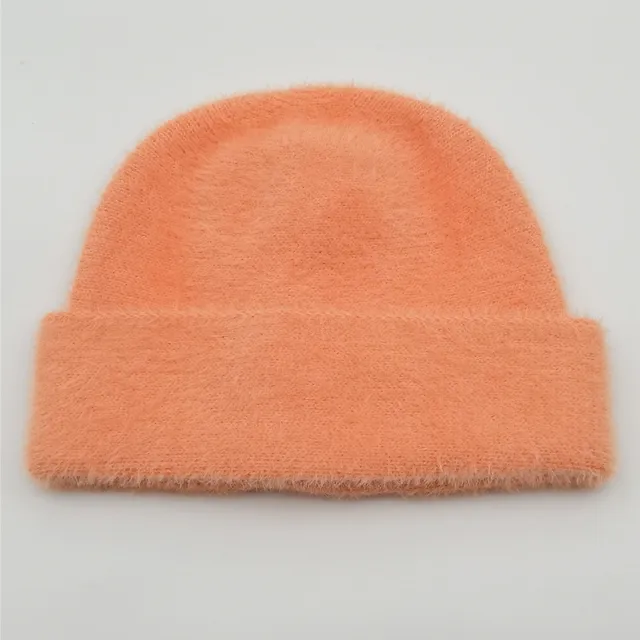 Autumn And Winter New Fashion Plush Warm Hat Orange - Shop at LoveMi