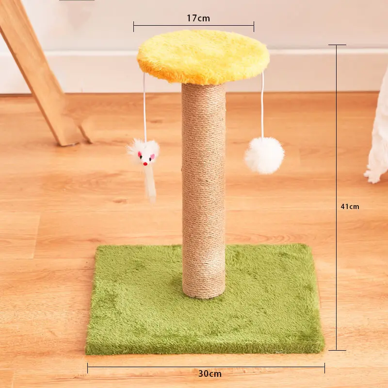 Cat Scratcher Sisal Vertical Durable Non-dandruff Anti-scratch