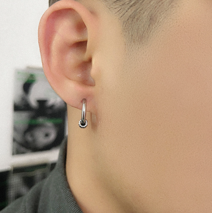 Earrings Male Large Earrings Bold