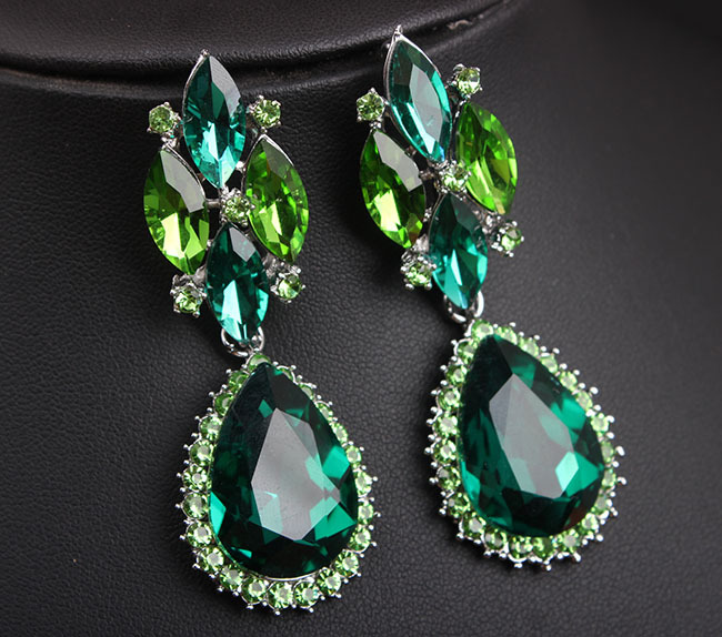 Crystal African Necklace Earring Set — foto 5