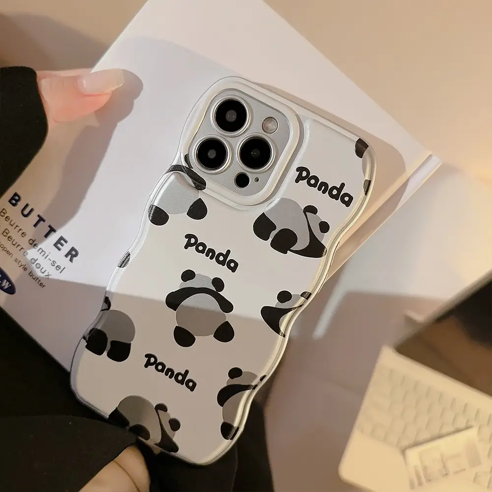 Full Screen Cute Panda For Iphone14 Phone Case