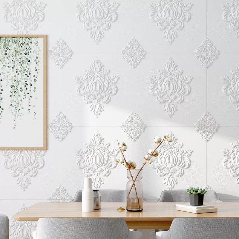 3D Foam Peel And Stick Wall Stickers, Removable Wallpaper For Home Decor