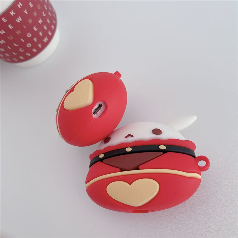 Compatible with Apple, Cartoon Love Bunny Protective Soft Pack - Image 3
