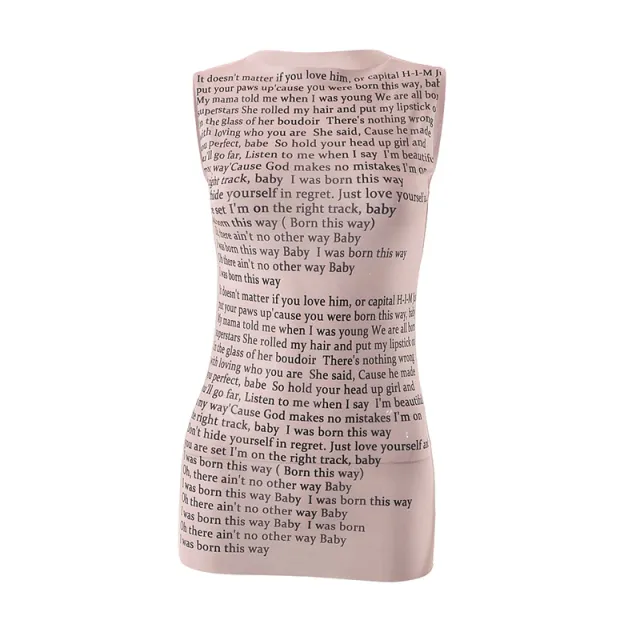 Crewneck Sleeveless Slim Top T shirt Flesh Color - Shop at LoveMi
