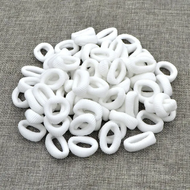 Baby Hair Tie Hair Tie Fruity Black And White Medium Hair Tie White - Shop at LoveMi