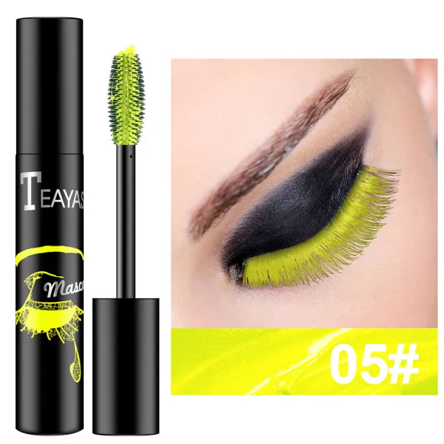 Color Mascara Elongates A Dense Sapphire Purple Green - Shop at LoveMi
