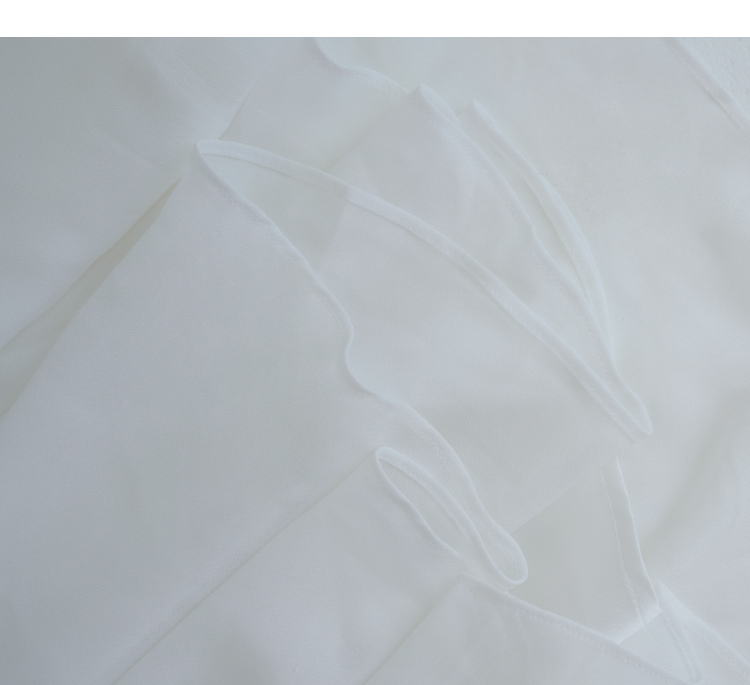 French Court Retro Style Slim White Dress