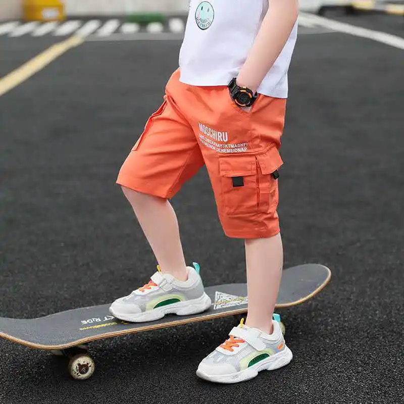 New Style Children Fashionable Summer Pants Big