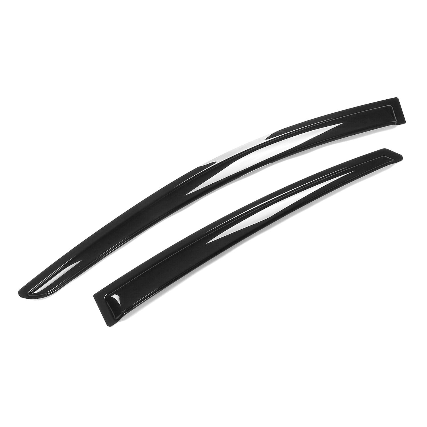 For 16-19 Volt For 16-19 Volt 4PCS Window Visors Rain Guard Deflector - Smoke