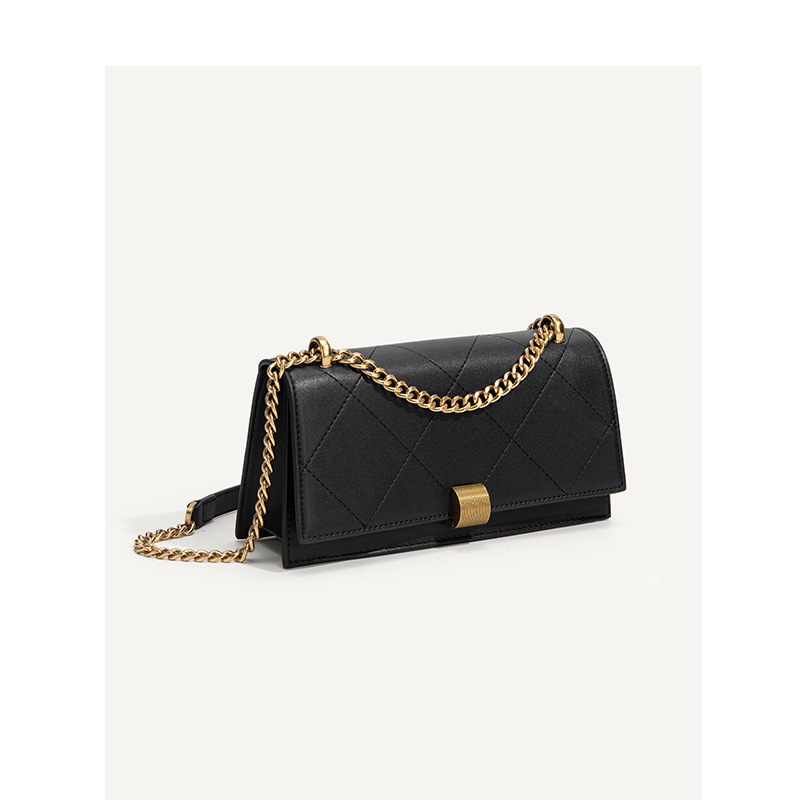One Shoulder Armpit Messenger Bag Designed By Minority Black - Shop at LoveMi