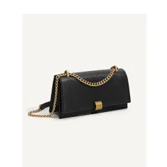 One Shoulder Armpit Messenger Bag Designed By Minority - Black - View 1