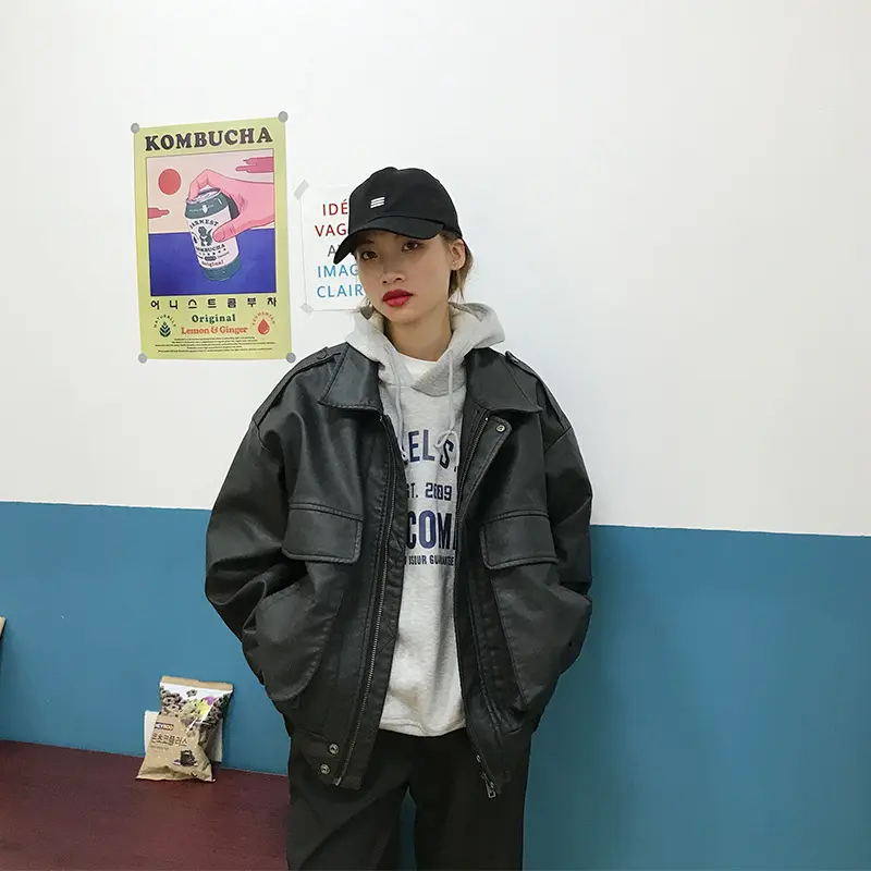 Women's Hong Kong Style Ins Jacket