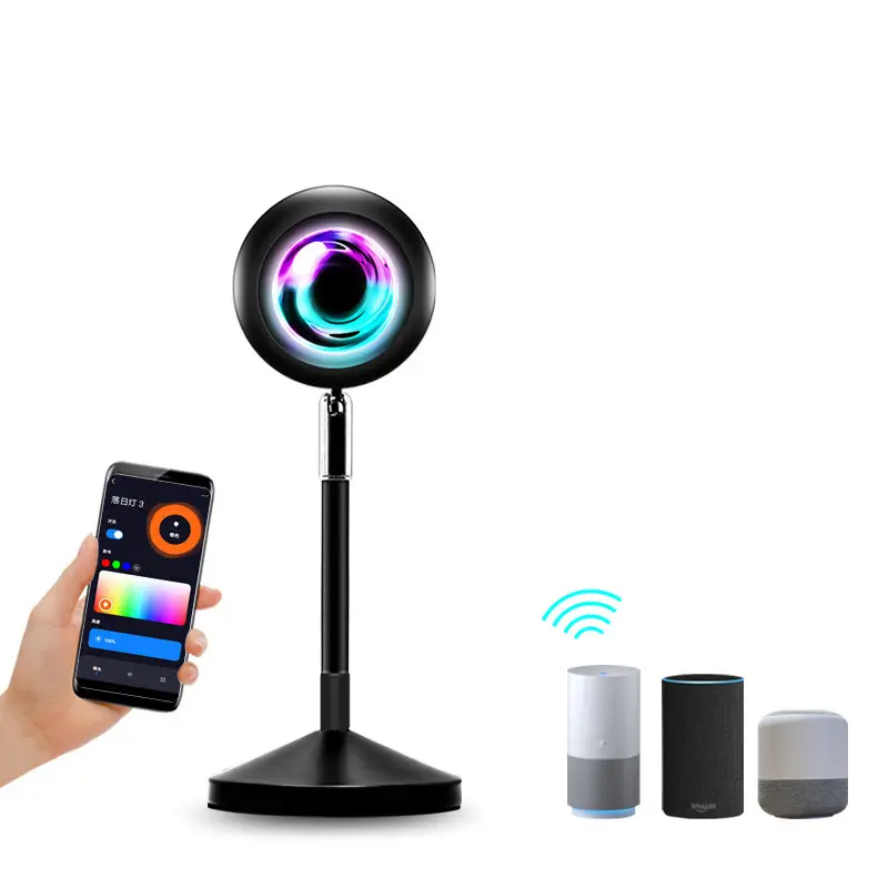 Sunset Projection Lamp Projector Night Light Wall