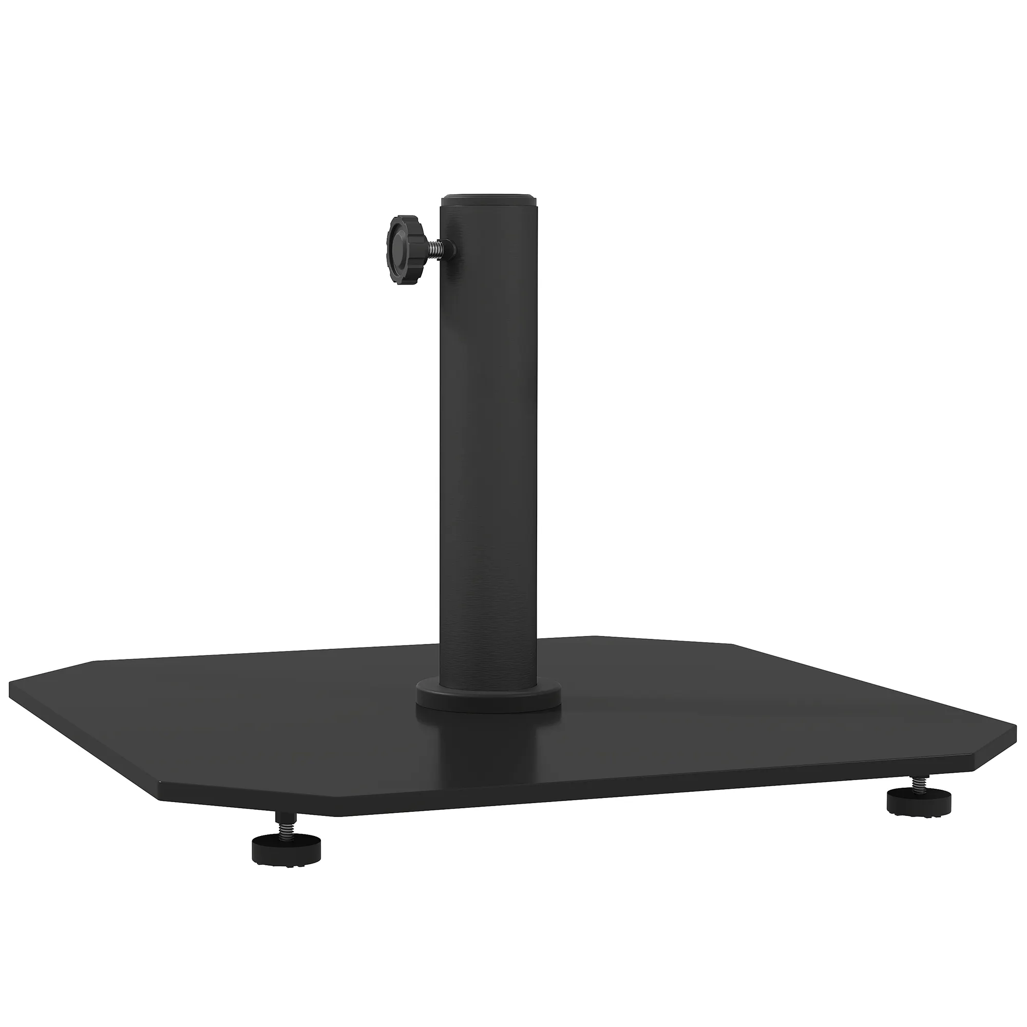 Square Patio Umbrella Base, 41 Lbs Metal