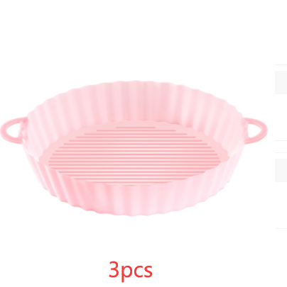 Non-Stick Silicone Air Fryer Tray Grill Pan Reusable Liner
