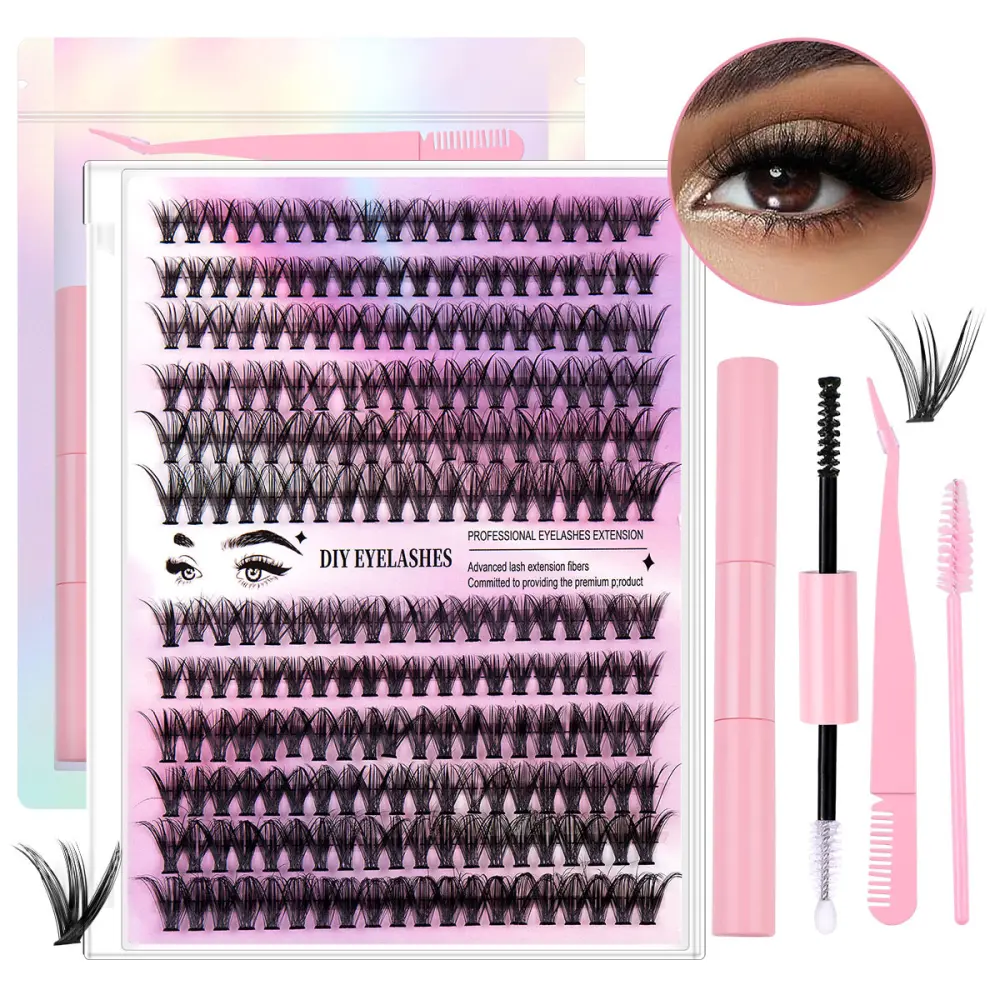 12 Rows of 30D Plus 40D Clusters of 240