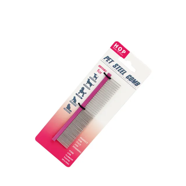 Color Stainless Steel Needle Comb Purple - Shop at LoveMi