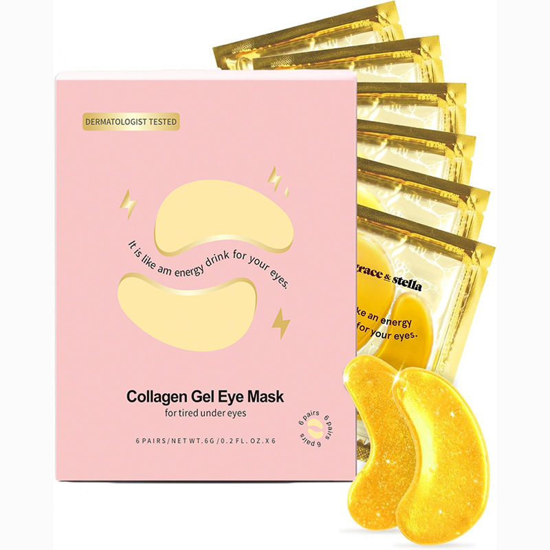 Gold Gel Eye Mask 24pcs — foto 6