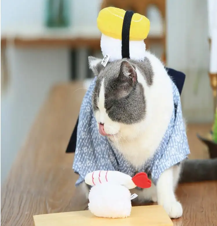 Sushi Catnip Toy Self-hey Relieves Boredom
